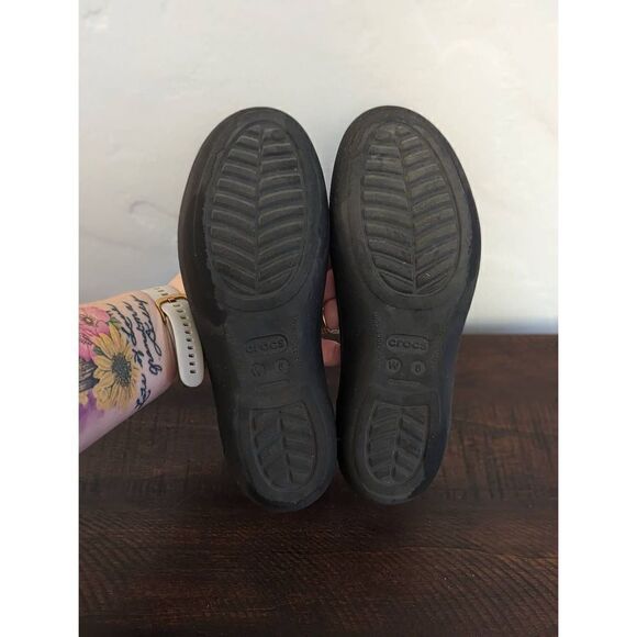 Crocs Kadee Classic Ballet Slip-On Sling Back Sandals - Size 8 - Picture 6 of 8